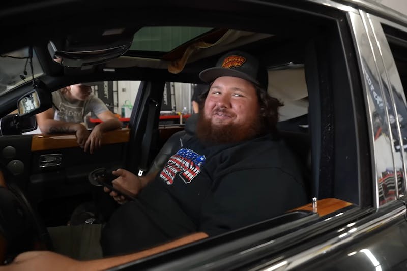 Westen Champlin Test Driving a Cummins Swapped Rolls Royce