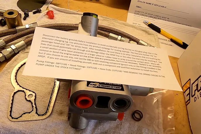 CNC Stage 2 HPOP Install Process