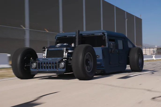 Jeff Dunham's Heavily Modified Humvee