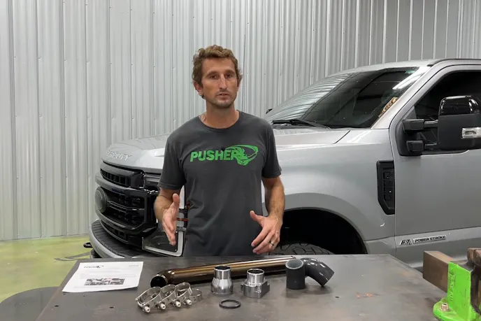 Master a Pusher HD Upper Coolant Tube Installation