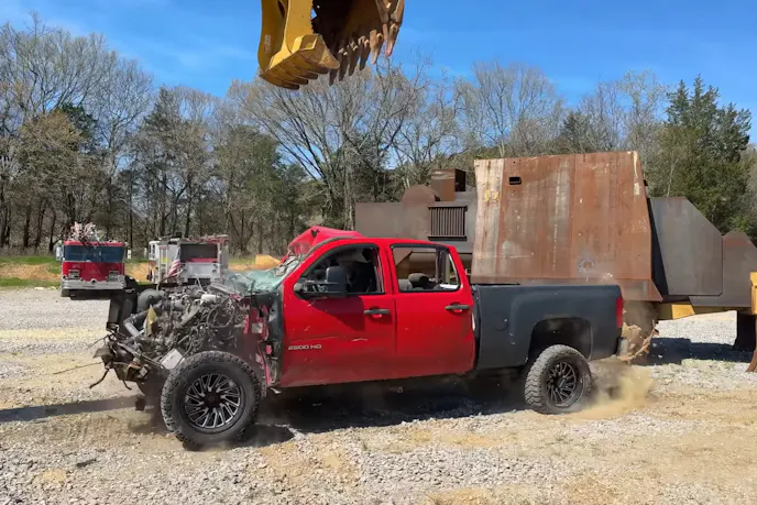 Wrecked Duramax