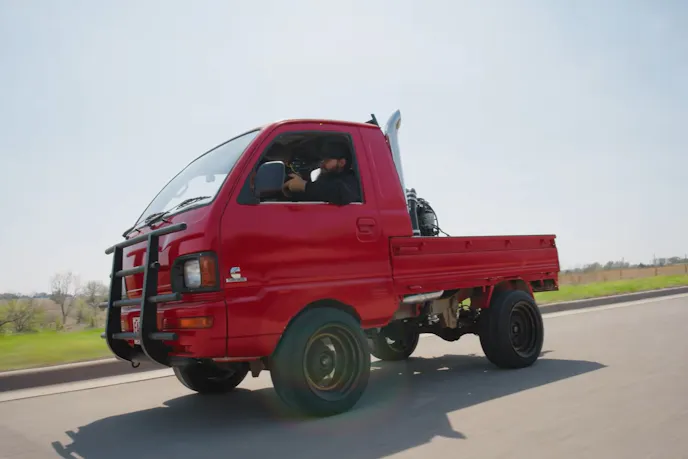 Cummins swap on a Kei Truck