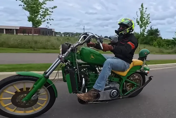 John Deere Motorcycle
