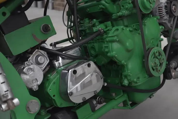 Custom Turbo Diesel John Deere Motorcycle (2)