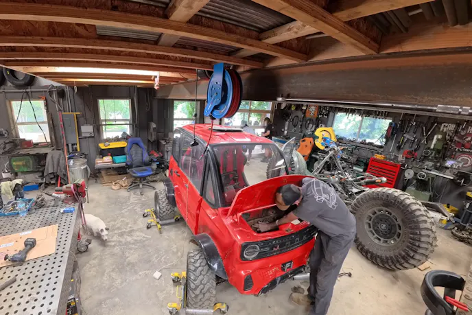 Custom Turbodiesel Electric Car